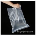 Bolsas de plástico de cierre de cremallera útiles bolsas transparentes reclazables
